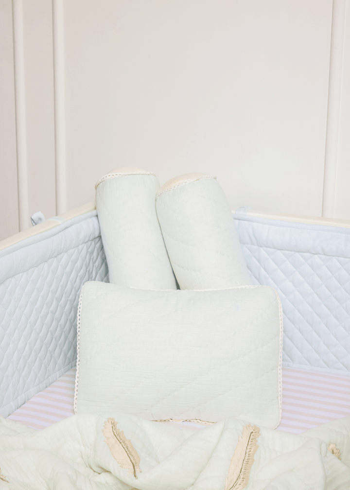 Whispering Plume Cot Bedding Set