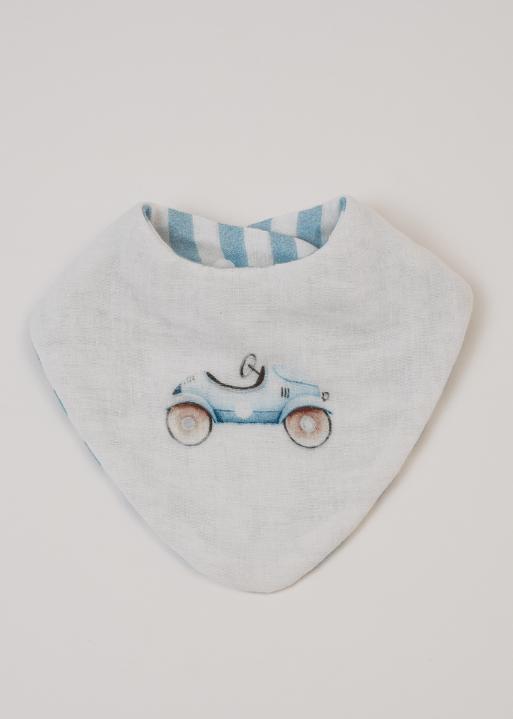 مجموعة من 3 قطع من Bibs Roadster + + Stripes