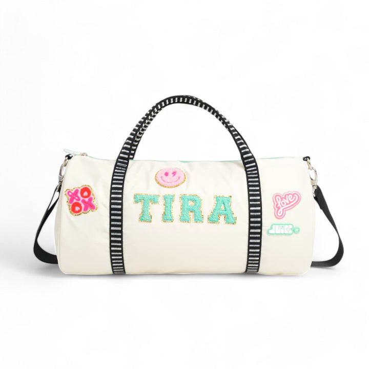 Moji Duffle Bag - Cream