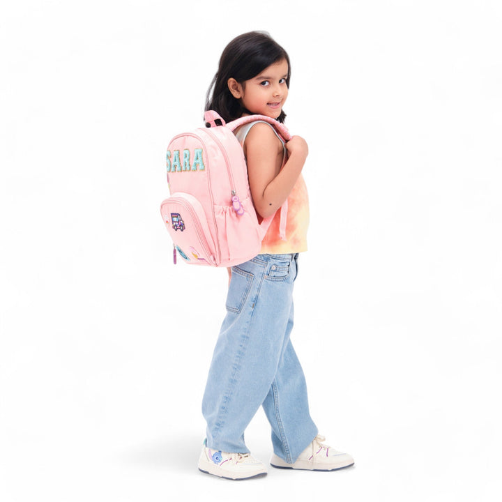 Moji Small Backpack - BubbleGum Pink