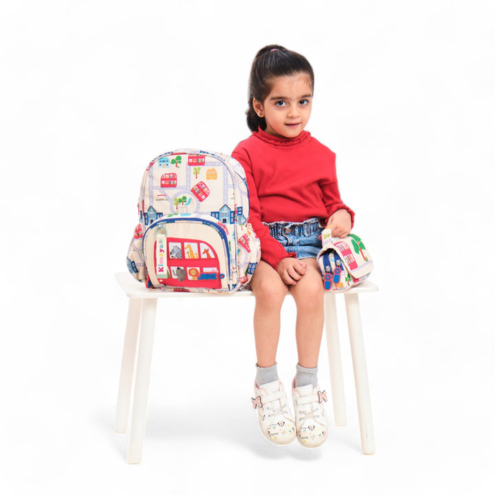 Wheel on the Bus Small backpack